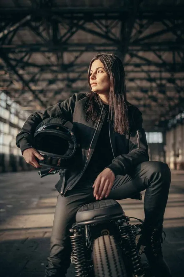 Pando Moto Motorbroeken-Lorica Lady Motorjeans Black