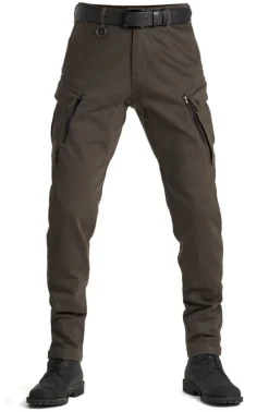 Pando Moto Motorbroeken-Mark Motorjeans Olive