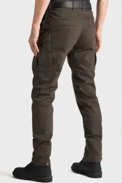 Pando Moto Motorbroeken-Mark Motorjeans Olive