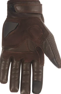 Pando Moto Motorhandschoenen-Onyx 02 Brown