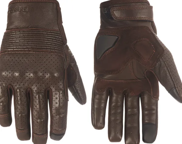 Pando Moto Motorhandschoenen-Onyx 02 Brown