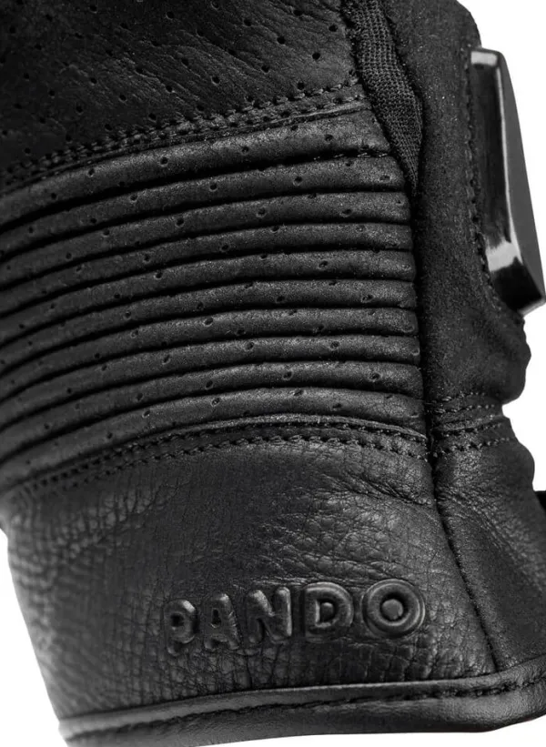 Pando Moto Motorhandschoenen-Onyx Gove Back 01