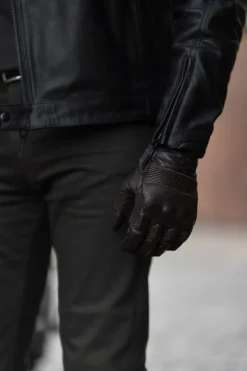 Pando Moto Motorhandschoenen-Onyx Gove Brown