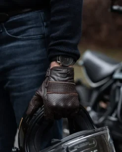 Pando Moto Motorhandschoenen-Onyx Gove Brown
