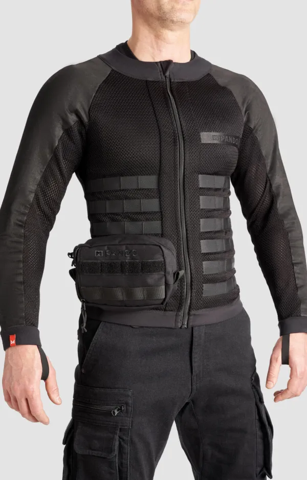 Pando Moto Cadeaus Voor Motorrijders-Pouch Black