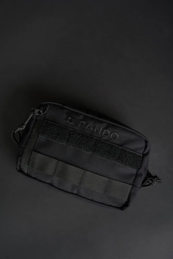 Pando Moto Cadeaus Voor Motorrijders-Pouch Black