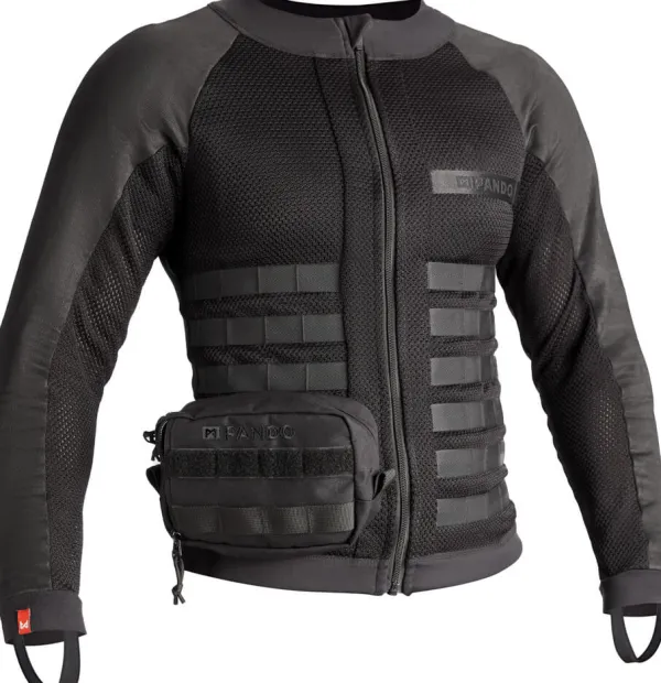 Pando Moto Cadeaus Voor Motorrijders-Pouch Black