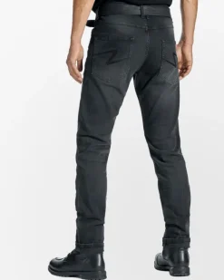 Pando Moto Motorjeans-Robby Slim Motorjeans Black