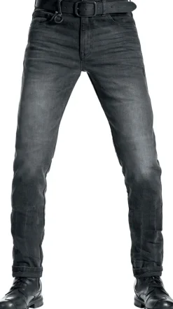 Pando Moto Motorjeans-Robby Slim Motorjeans Black