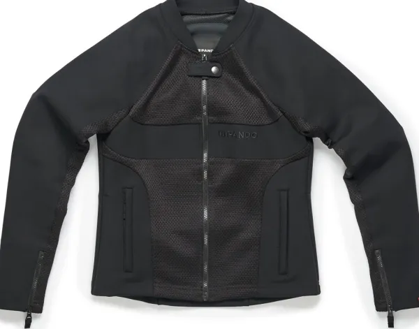 Pando Moto Motorjassen-teath AAA Woen otorja Back