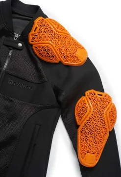 Pando Moto Motorjassen-teath AAA Woen otorja Back