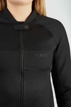 Pando Moto Motorjassen-teath AAA Woen otorja Back