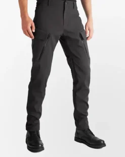 Pando Moto Motorbroeken|Motorjeans-Triton Waterproof Slim Motorjeans Black