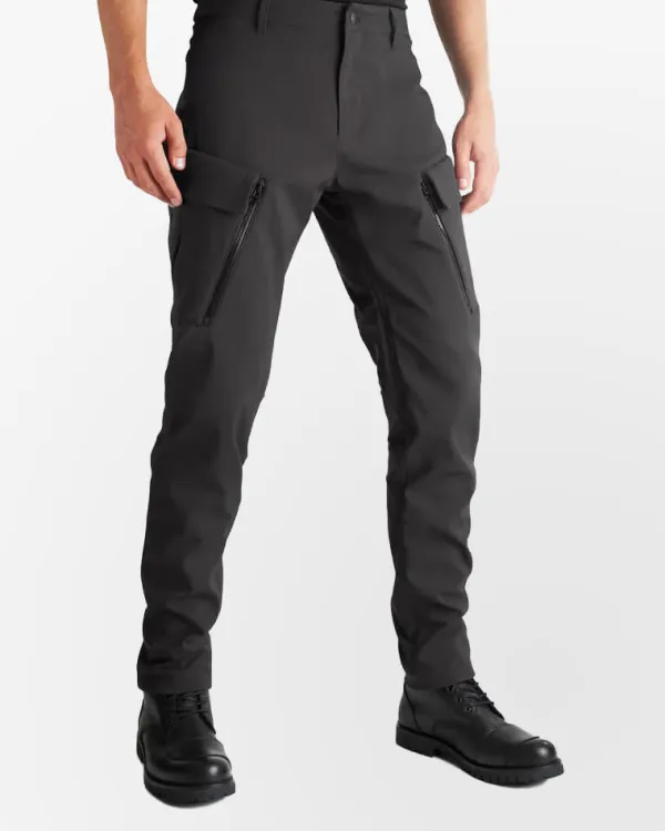 Pando Moto Motorbroeken|Motorjeans-Triton Waterproof Slim Motorjeans Black