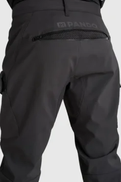 Pando Moto Motorbroeken|Motorjeans-Triton Waterproof Slim Motorjeans Black