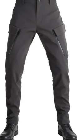 Pando Moto Motorbroeken|Motorjeans-Triton Waterproof Slim Motorjeans Black