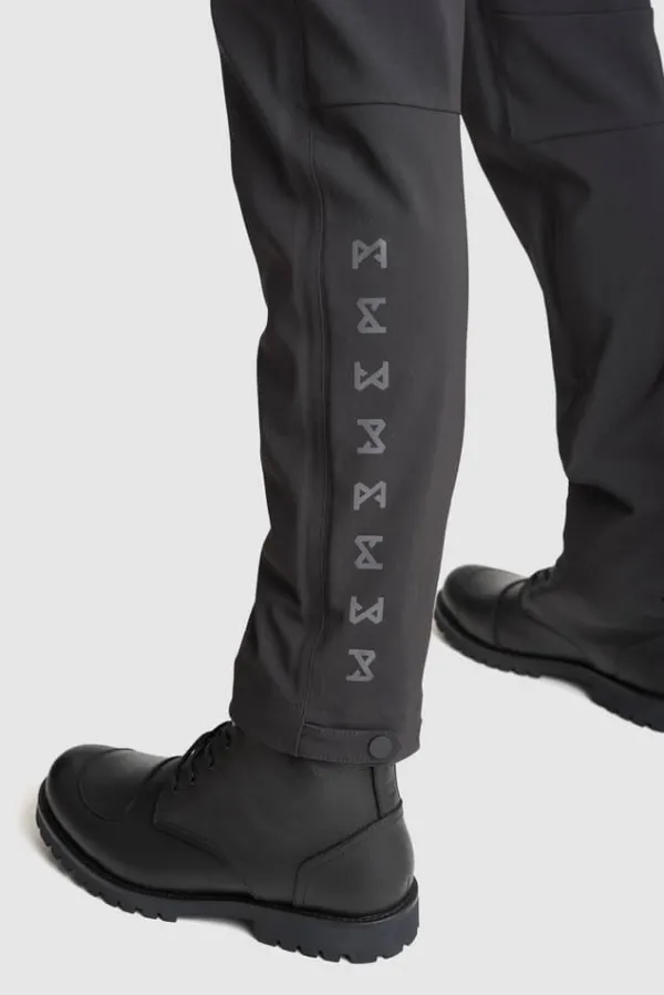 Pando Moto Motorbroeken|Motorjeans-Triton Waterproof Slim Motorjeans Black