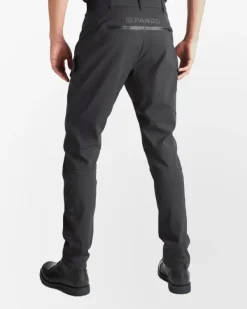 Pando Moto Motorbroeken|Motorjeans-Triton Waterproof Slim Motorjeans Black