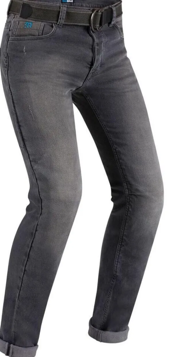 PMJ Motorjeans-Caferacer Motorjeans Grey 106