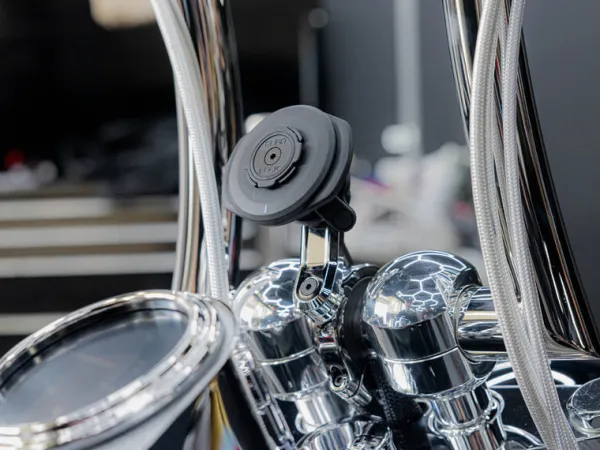 Quad Lock Telefoonhouders-Pro Chrome Handlebar Mount - Large for FATBAR / Special CUSTOM handlebars Pro Chrome Handlebar Mount - Large for FATBAR / Special CUSTOM handlebars
