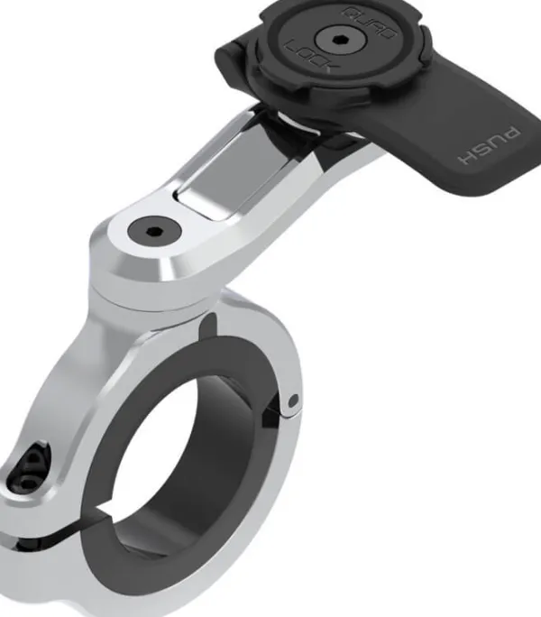 Quad Lock Telefoonhouders-Pro Chrome Handlebar Mount - Large for FATBAR / Special CUSTOM handlebars Pro Chrome Handlebar Mount - Large for FATBAR / Special CUSTOM handlebars