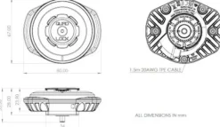 Quad Lock Telefoonhouders-Wireless Charging Head Waterproof V2 Wireless Charging Head Waterproof V2