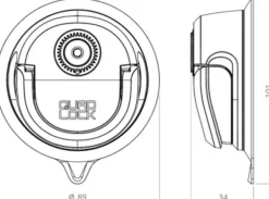 Quad Lock Telefoonhouders-360 Zuignapvoet 360 Zuignapvoet