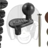 RAM Telefoonhouders-Fork Stem Base With 1" Ball
