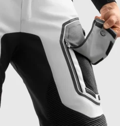Rebelhorn Motorbroeken-Borg 2 otorbroek Back/Grey