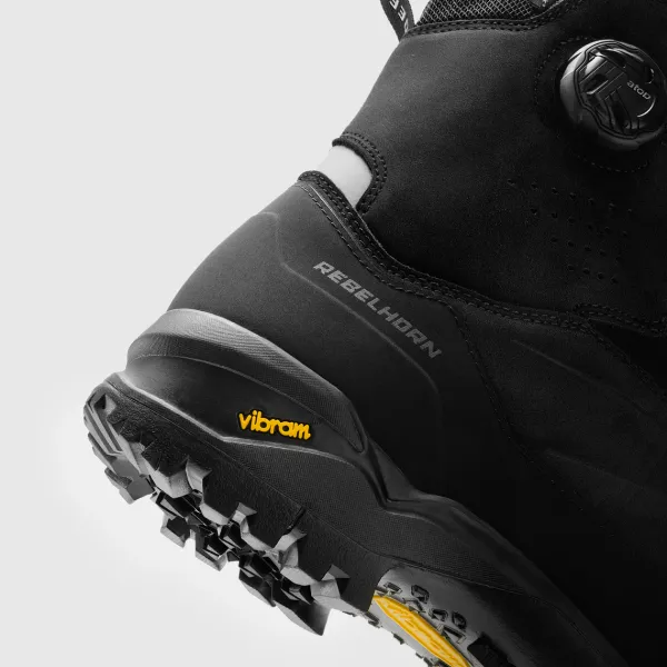 Heren Rebelhorn Heren Motorlaarzen-Defender-X Boots Black