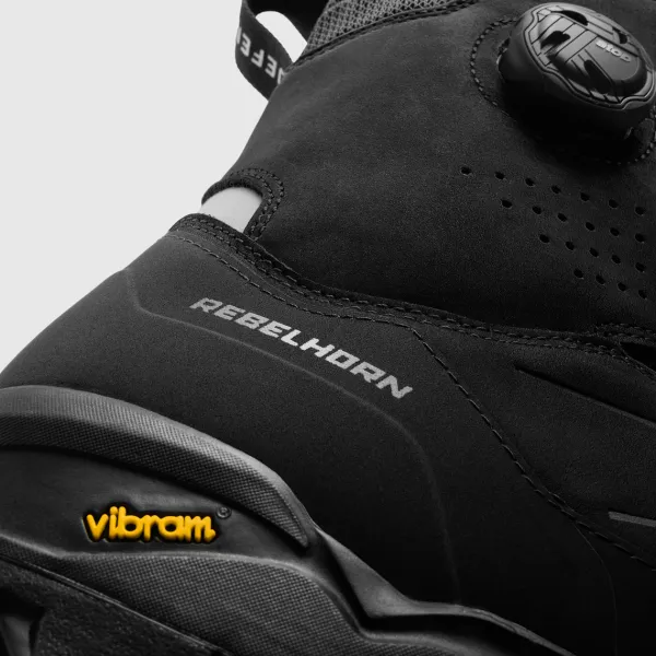 Heren Rebelhorn Heren Motorlaarzen-Defender-X Boots Black