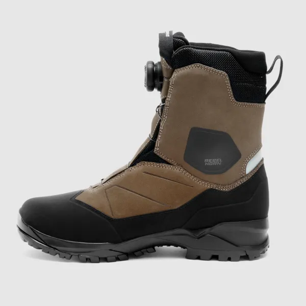 Heren Rebelhorn Heren Motorlaarzen-Defender-X Boots Desert