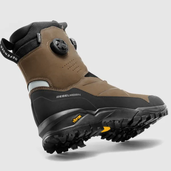 Heren Rebelhorn Heren Motorlaarzen-Defender-X Boots Desert
