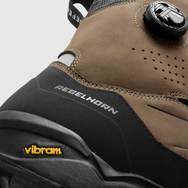 Heren Rebelhorn Heren Motorlaarzen-Defender-X Boots Desert
