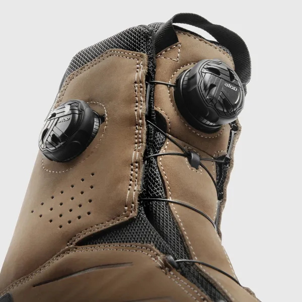 Heren Rebelhorn Heren Motorlaarzen-Defender-X Boots Desert