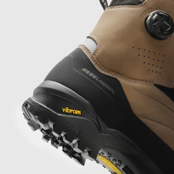 Heren Rebelhorn Heren Motorlaarzen-Defender-X Boots Desert