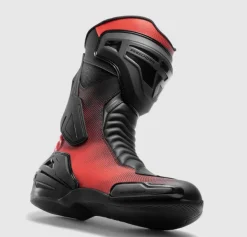 Heren Rebelhorn Heren Motorlaarzen-GTR Boots Black/Fluo Red