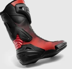 Heren Rebelhorn Heren Motorlaarzen-GTR Boots Black/Fluo Red