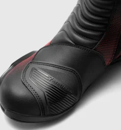 Heren Rebelhorn Heren Motorlaarzen-GTR Boots Black/Fluo Red