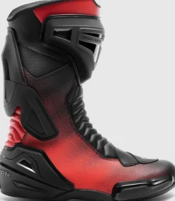 Heren Rebelhorn Heren Motorlaarzen-GTR Boots Black/Fluo Red