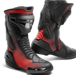 Heren Rebelhorn Heren Motorlaarzen-GTR Boots Black/Fluo Red
