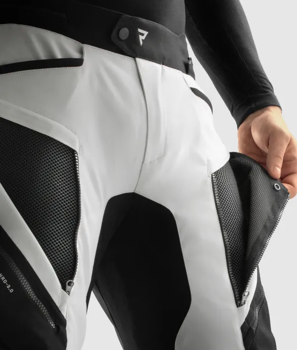 Rebelhorn Motorbroeken-Hardy 3.0 otorbroek Back/Grey