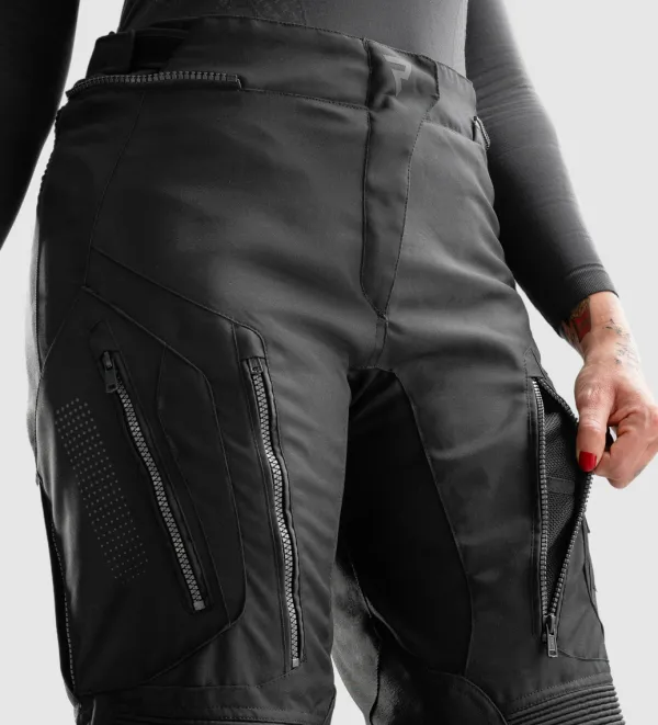 Rebelhorn Motorbroeken-Hiker 4 Women Motorbroek Black