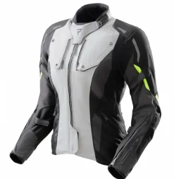 Rebelhorn Motorjassen-Hiker 4 Women Motorjas Black/Grey/Fluo Yellow