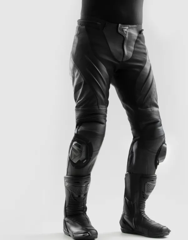 Rebelhorn Motorbroeken-Inferno Motorbroek Black