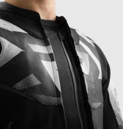 Rebelhorn Motorjassen-Inferno Motorjas Black/White