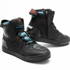 Heren Rebelhorn Heren Motorschoenen|Casual Motorschoenen-Vandal 2 Shoes Black/Blue/Red