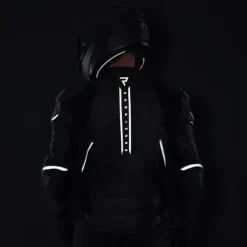 Rebelhorn Motorjassen-Veloce Motorjas Black/White