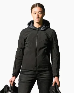 REV'IT Motorjassen-Afterburn H2O Ladies Motorjas Black