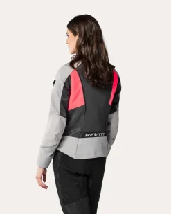 REV'IT Motorjassen-Airwave 4 Ladies Motorjas Grey/Pink